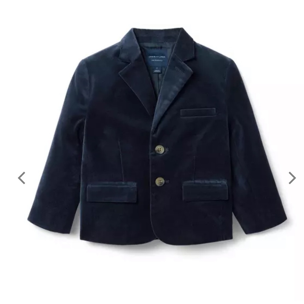 Janie and Jack Velvet Blazer
